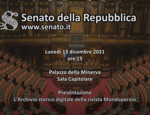 Presentazione dell’archivio storico digitale di Mondoperaio – VIDEO